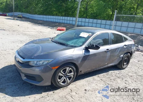 2018 Honda Civic Lx from USA, damaged, VIN 19XFC2F50JE014313